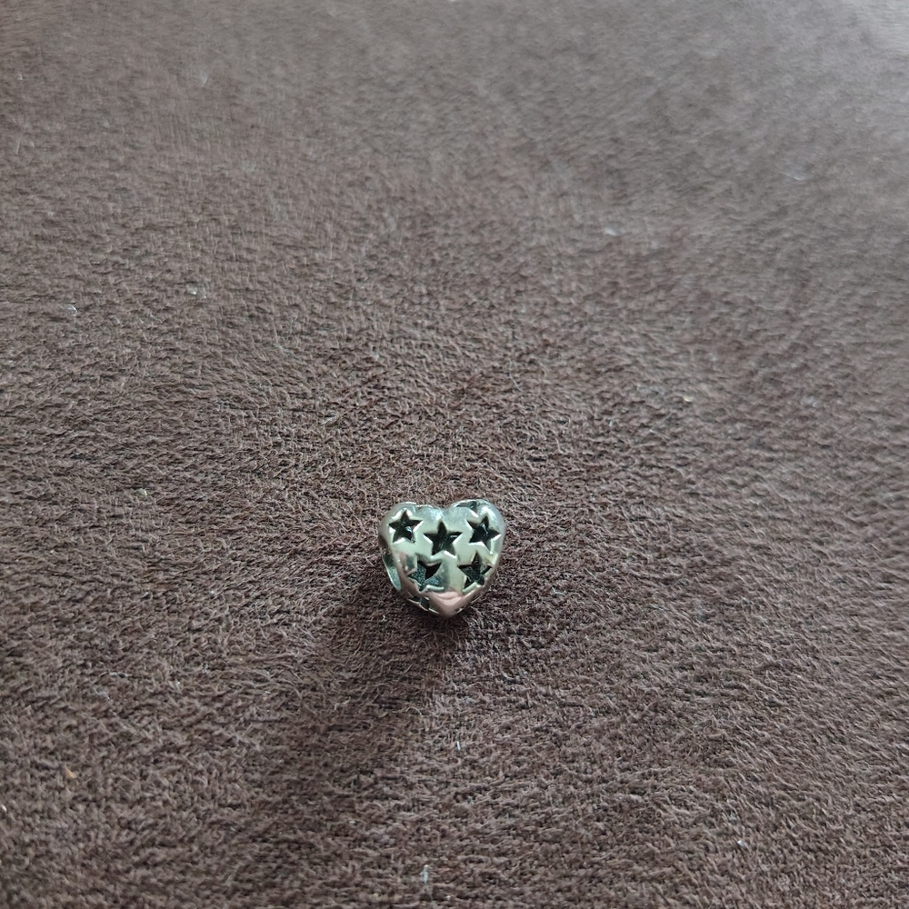Pandora "Starry Heart" Charm